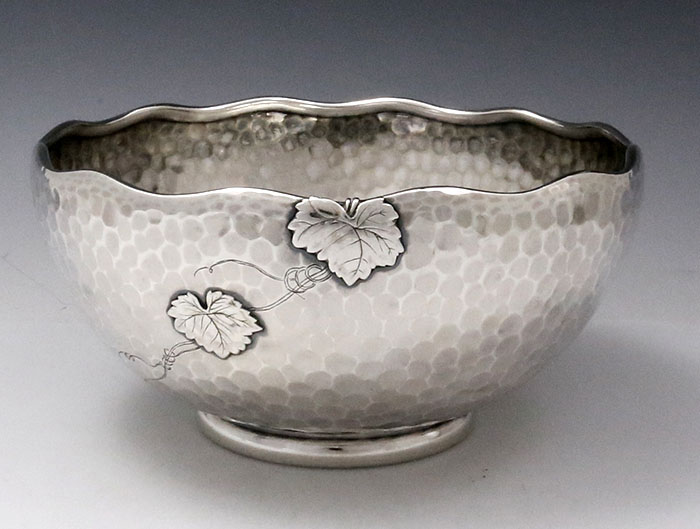 Tiffany antique sterling silver fruit bowl